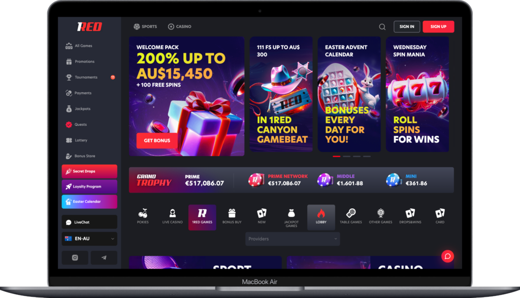1Red Casino Official Site