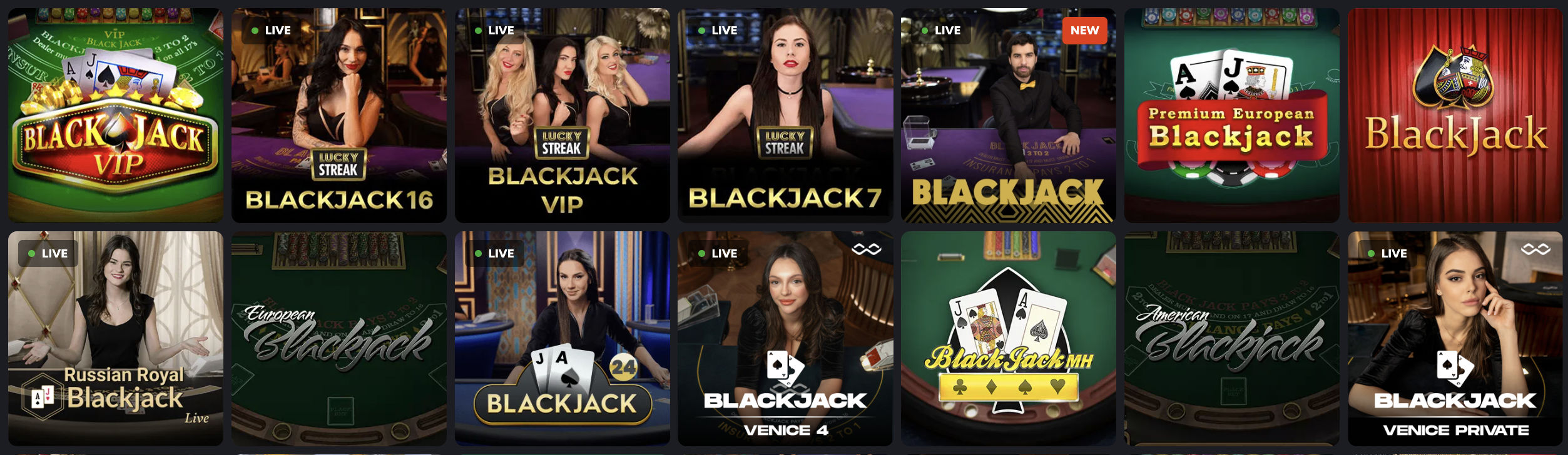 Card Games in 1Red Casino