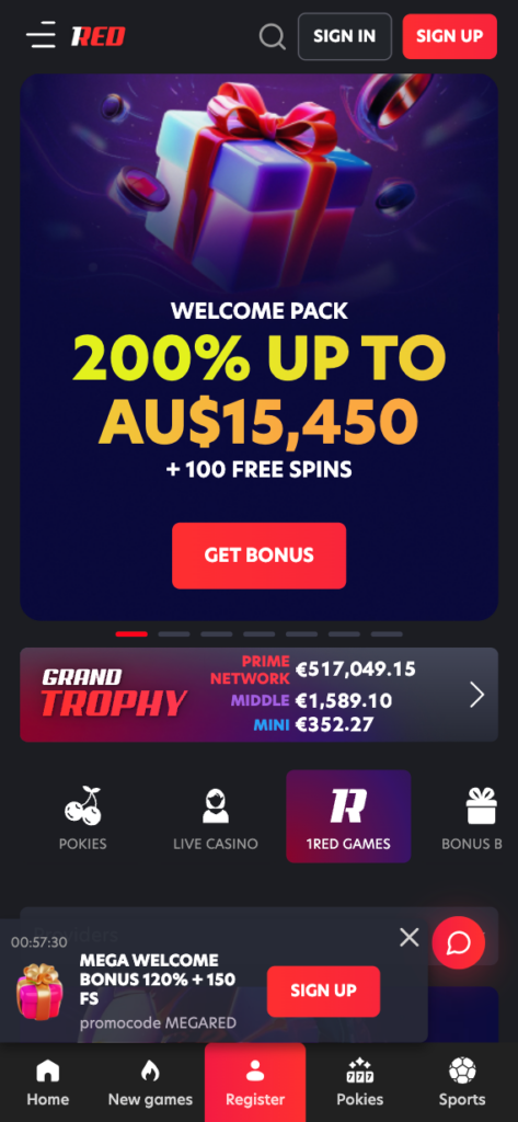 Interface 1RED App